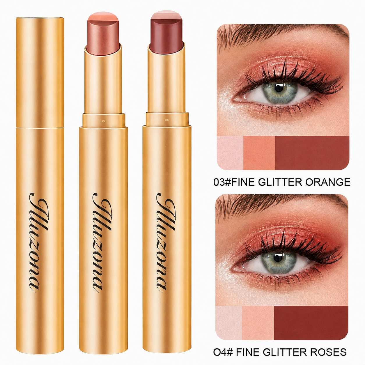🎁🎉Last Day Buy 1 Get 1 Free Illuzona 3-in-1 Eyeshadow, Eyeliner & Lip Oil Trio