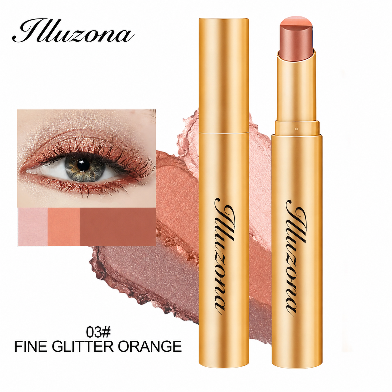 🎁🎉Last Day Buy 1 Get 1 Free Illuzona 3-in-1 Eyeshadow, Eyeliner & Lip Oil Trio