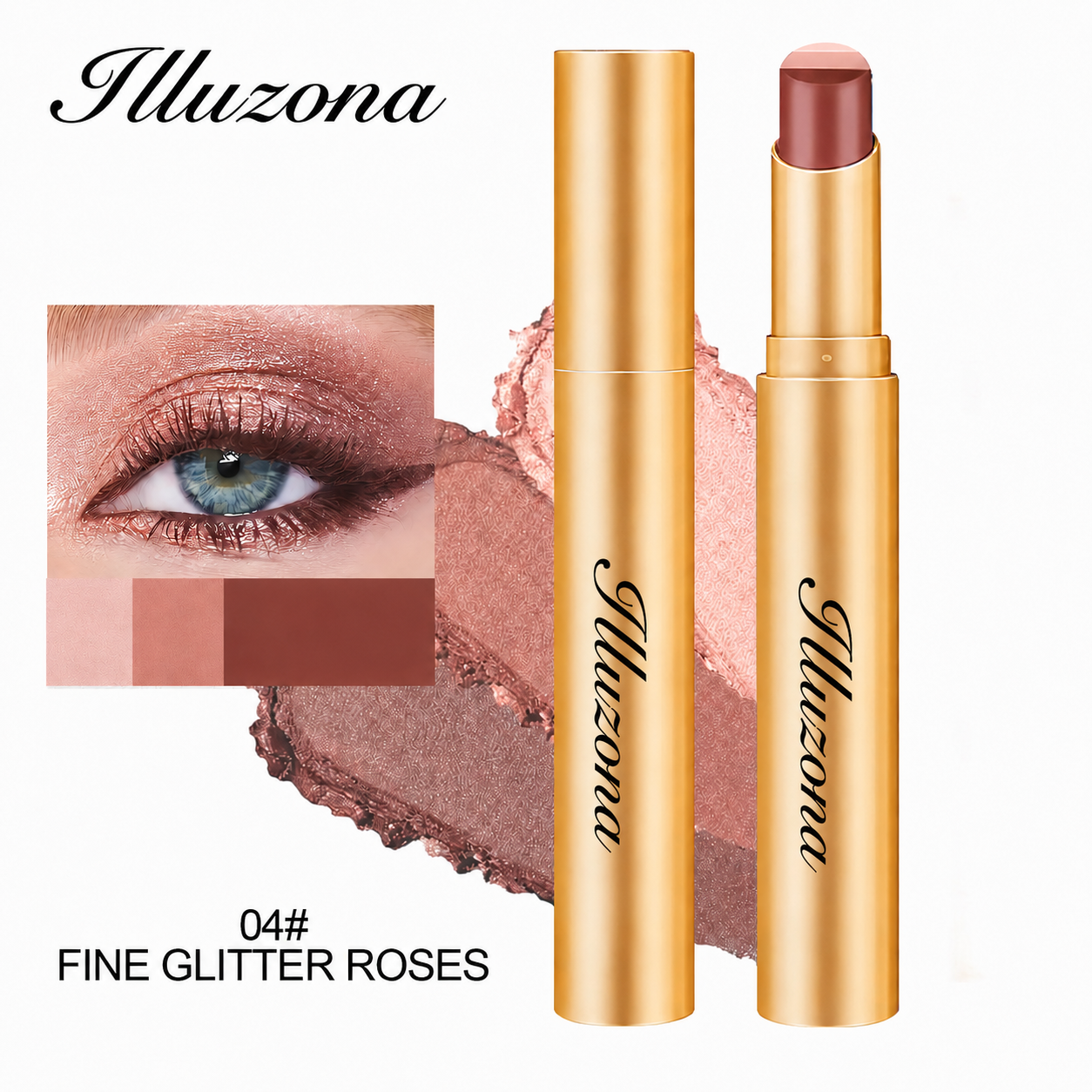 🎁🎉Last Day Buy 1 Get 1 Free Illuzona 3-in-1 Eyeshadow, Eyeliner & Lip Oil Trio
