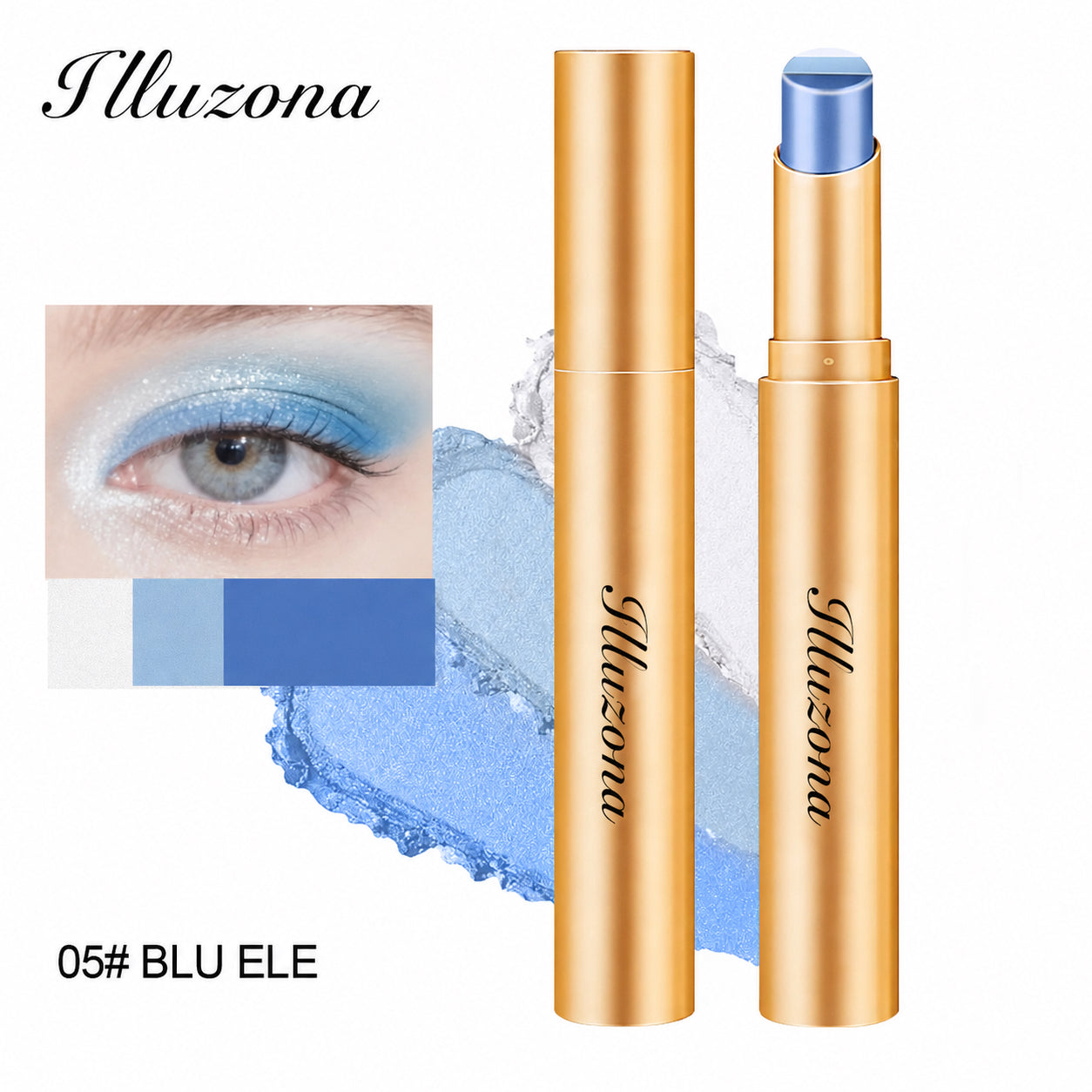 🎁🎉Last Day Buy 1 Get 1 Free Illuzona 3-in-1 Eyeshadow, Eyeliner & Lip Oil Trio