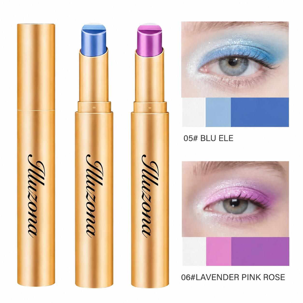 🎁🎉Last Day Buy 1 Get 1 Free Illuzona 3-in-1 Eyeshadow, Eyeliner & Lip Oil Trio