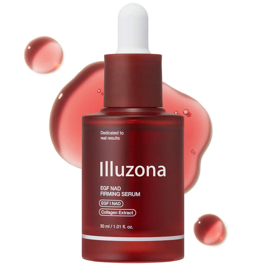 🔥Last Day Buy 1 Get 1 Free 🔥 Illuzona NAD+ EGF Firming Serum |Visibly Smooth Fine Lines &Bring Back Plump YouthfulRadiance