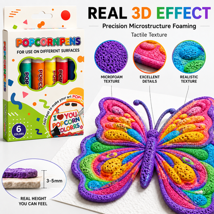 3D Relief Art Pen - Turn FlatDrawings Into Touchable 3D Art