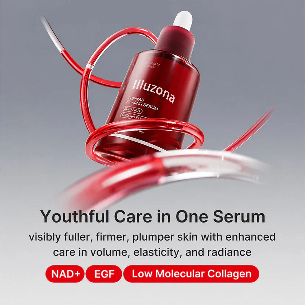 🔥Last Day Buy 1 Get 1 Free 🔥 Illuzona NAD+ EGF Firming Serum |Visibly Smooth Fine Lines &Bring Back Plump YouthfulRadiance