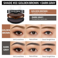 Golden Brown + Dark Gray