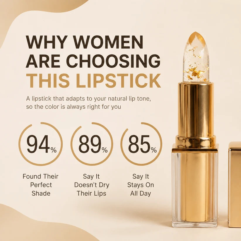 💄 Color Changing Lipstick | pH Activated | Hydrating & Long-Lasting