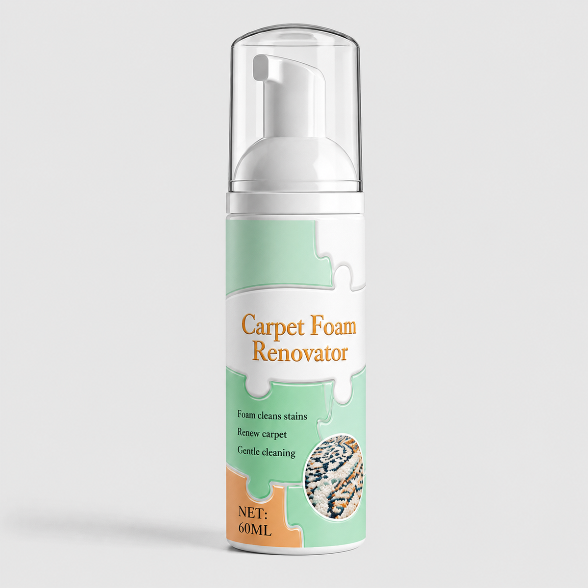 🔥Limited Time Promotion 50% OFF🔥Waterless Carpet Foam Stain Remover with Towel