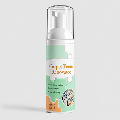 🔥Limited Time Promotion 50% OFF🔥Waterless Carpet Foam Stain Remover with Towel