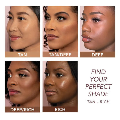 🎁 Buy One, Get One Free | Illuzona Beauty Peptide Bounce Balm Foundation + Precision Brush ✨