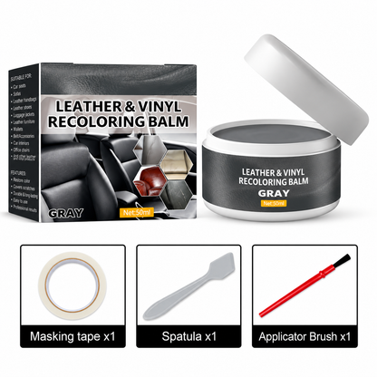 Leather Repair Paste – Fills scratches & scuffs, restores texture.