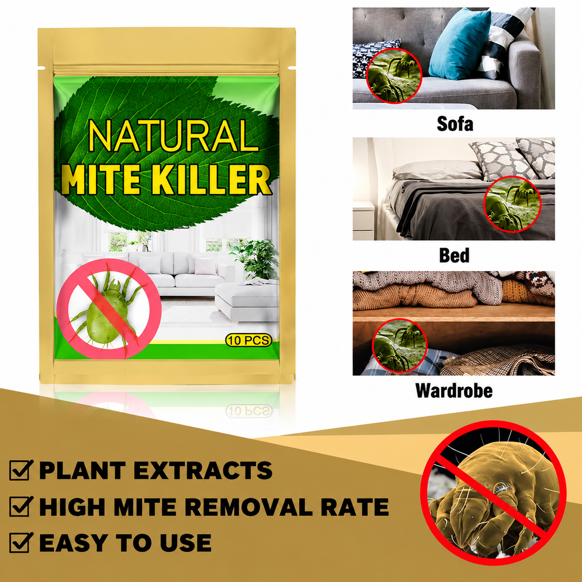 Natural Mite Control Sachet