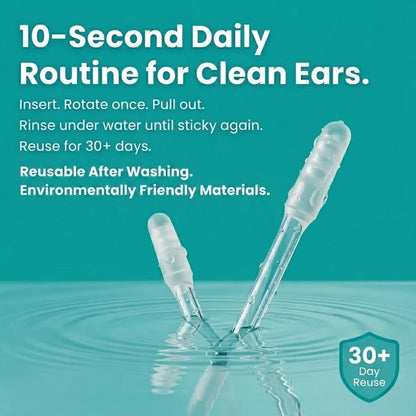 Sticky Ear Cleaner – Powerful Cleaning, Gentle on Ears