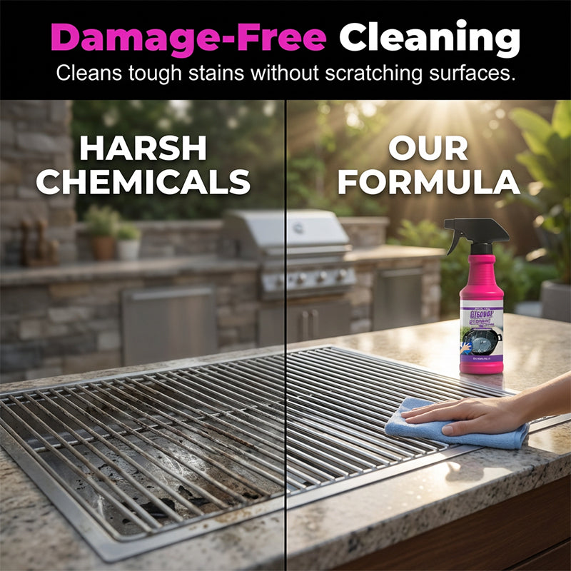 ⏰Buy 2 Get 1 Free⏳Fast-Acting Heavy-Duty Grill Degreaser Spray