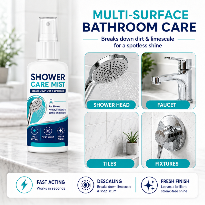 Shower Limescale Remover Spray - 100ml