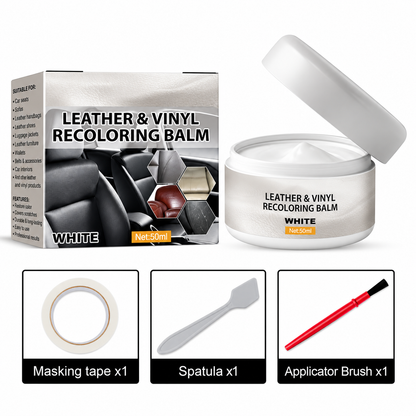 Leather Repair Paste – Fills scratches & scuffs, restores texture.